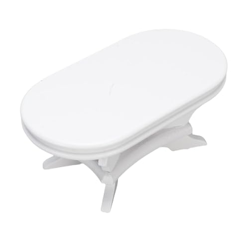 Alomejor Vielseitiger Miniatur -Tee -Tisch Ideal für Puppenspielzeugzubehör, Birkenholzmaterial Alomejor Vielseitiger Miniatur -Tee -Tisch Ideal für Puppenspielzeugzubehör, Birkenholzmaterial von Alomejor