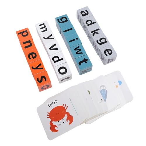 Alphabet Blockiert Bildungsspielzeug Interactive Duell Style -Spiel Zum Erlernen Englischer Wörter durch Spiele für Kleinkinder Alphabet Blockiert Bildungsspielzeug Interactive Duell Style -Spiel Zum Erlernen Englischer Wörter durch Spiele für Kleinkinder von Alomejor
