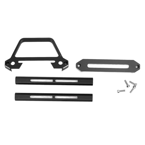 Aluminium Legierung RC Transmitter Protector Rahmen, NB4 Transmitter Bildschirm Schutz Halterung Halter, Leicht mit Benutzer Freundlichem Design (Black) von Alomejor