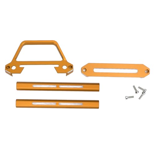 Aluminium Legierung RC Transmitter Protector Rahmen, NB4 Transmitter Bildschirm Schutz Halterung Halter, Leicht mit Benutzer Freundlichem Design (Gold) von Alomejor