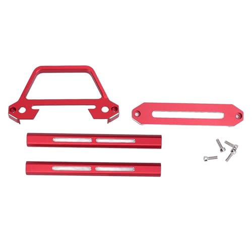 Aluminium Legierung RC Transmitter Protector Rahmen, NB4 Transmitter Bildschirm Schutz Halterung Halter, Leicht mit Benutzer Freundlichem Design (Rot) von Alomejor