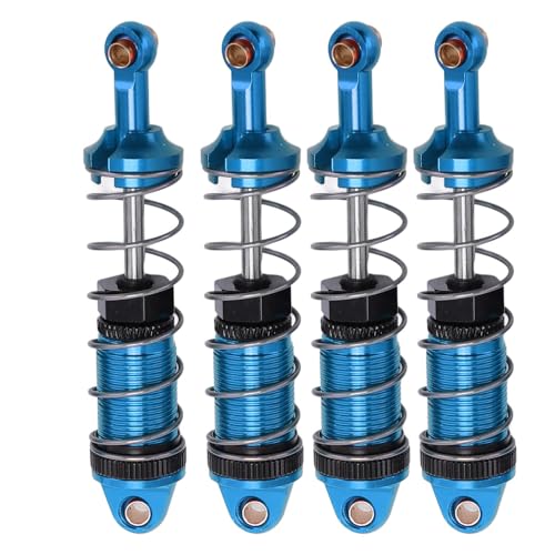 Aluminium -Stoßdämpferdämpfer -Upgrades, Ersatz -RC -Auto -Stoßdämpfer für MN128 MN86 G500 1:12 RC -Auto (Blue) von Alomejor