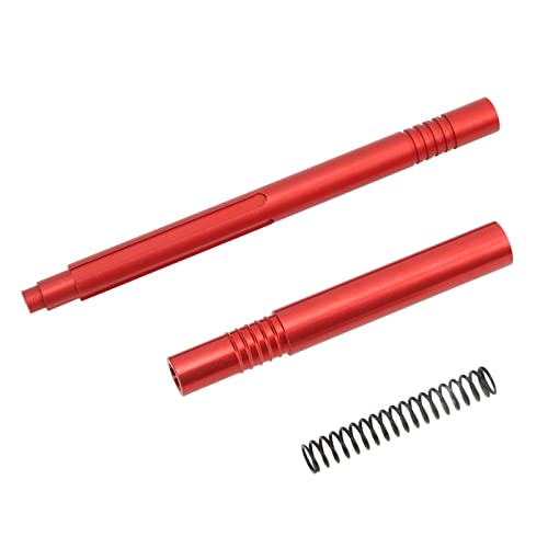 Metal Center Drive Shaft RC Antriebswelle RC Antriebsachse AR310884 für Arrma Typhon Senton 1/10 RC Car(rot) von Alomejor