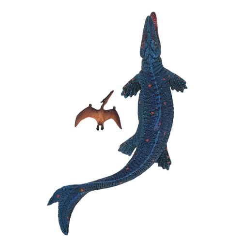 Premium Realistic Marine Dinosaur Figur, Bildungsspielzeug, Sicheres Plastikmodell für, Verbesserung der Kognitiven Fähigkeiten, Dekoratives Stück, Bildungsausstellung von Alomejor