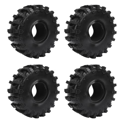 RC -Autorad Reifen Verstärkter Griff, Strukturiertes Anti -Schlupf -Muster, Hohe Festigkeit für Axiales 1/10 RC -Crawler -Auto mit Einer Einfachen, Bequemen Installation von Alomejor