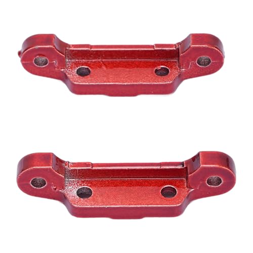 Vorder- und Hinterarmhalter -Metallarmcode mit Leichtem Austausch für RC -Auto (Rot) von Alomejor