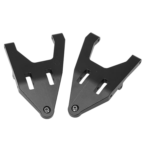 Vordere Untere Schwinge Leichte Vordere Untere Schwinge aus Aluminium RC mit Schrauben für Geländewagen (Black) von Alomejor