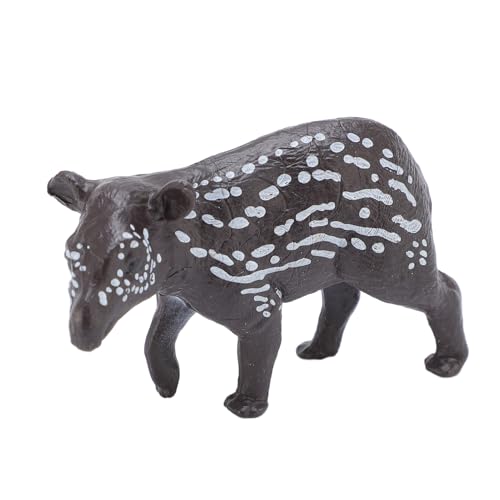 Wildtierspielzeug, Baby Tapir Figur PVC Detaillierte Pädagogische Frühe Lernspielzeug für Unterrichten Displaysammlung Wildtierspielzeug, Baby Tapir Figur PVC Detaillierte Pädagogische Frühe Lernspielzeug für Unterrichten Displaysammlung von Alomejor