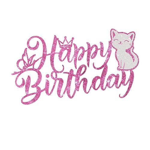Alovez Katzen Geburtstag Kuchen Deko, Kätzchen Kuchen Deko für Kätzchen Thema Kinder Geburtstag Party Alovez Katzen Geburtstag Kuchen Deko, Kätzchen Kuchen Deko für Kätzchen Thema Kinder Geburtstag Party von Alovez