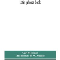 Latin phrase-book von Alpha Editions