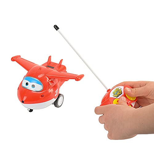 Super Wings YW710710 Mini Transform a Bots Flugzeug Jett mit Fernbedienung, red von AlphaToys