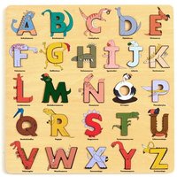 Dino Wooden Alphabet Puzzle Dino Wooden Alphabet Puzzle von Alphabet Legends