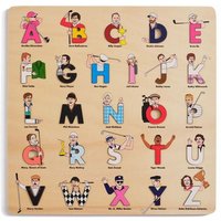 Golf Legends Wooden Alphabet Puzzle Golf Legends Wooden Alphabet Puzzle von Alphabet Legends