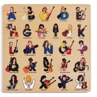 Guitar Legends Wooden Alphabet Puzzle Guitar Legends Wooden Alphabet Puzzle von Alphabet Legends