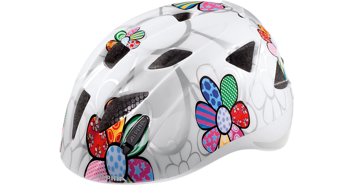 Fahrradhelm Ximo Flash white flower weiß Gr. 45-49 Fahrradhelm Ximo Flash white flower weiß Gr. 45-49 von Alpina