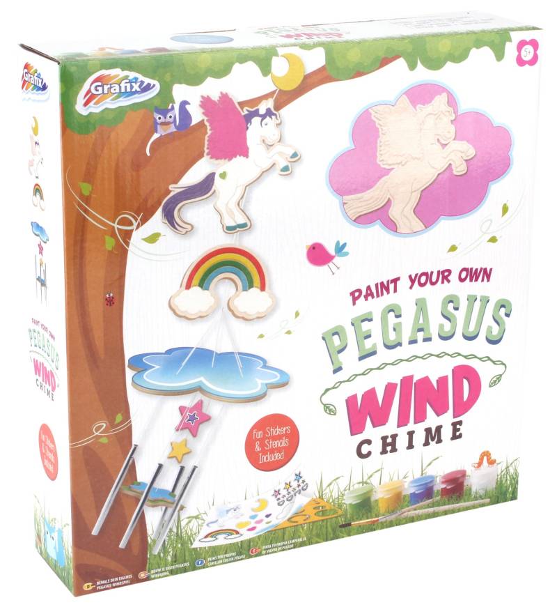 Alrico Male Deinen eigenen Pegasus Windspiel Bastelset von Alrico