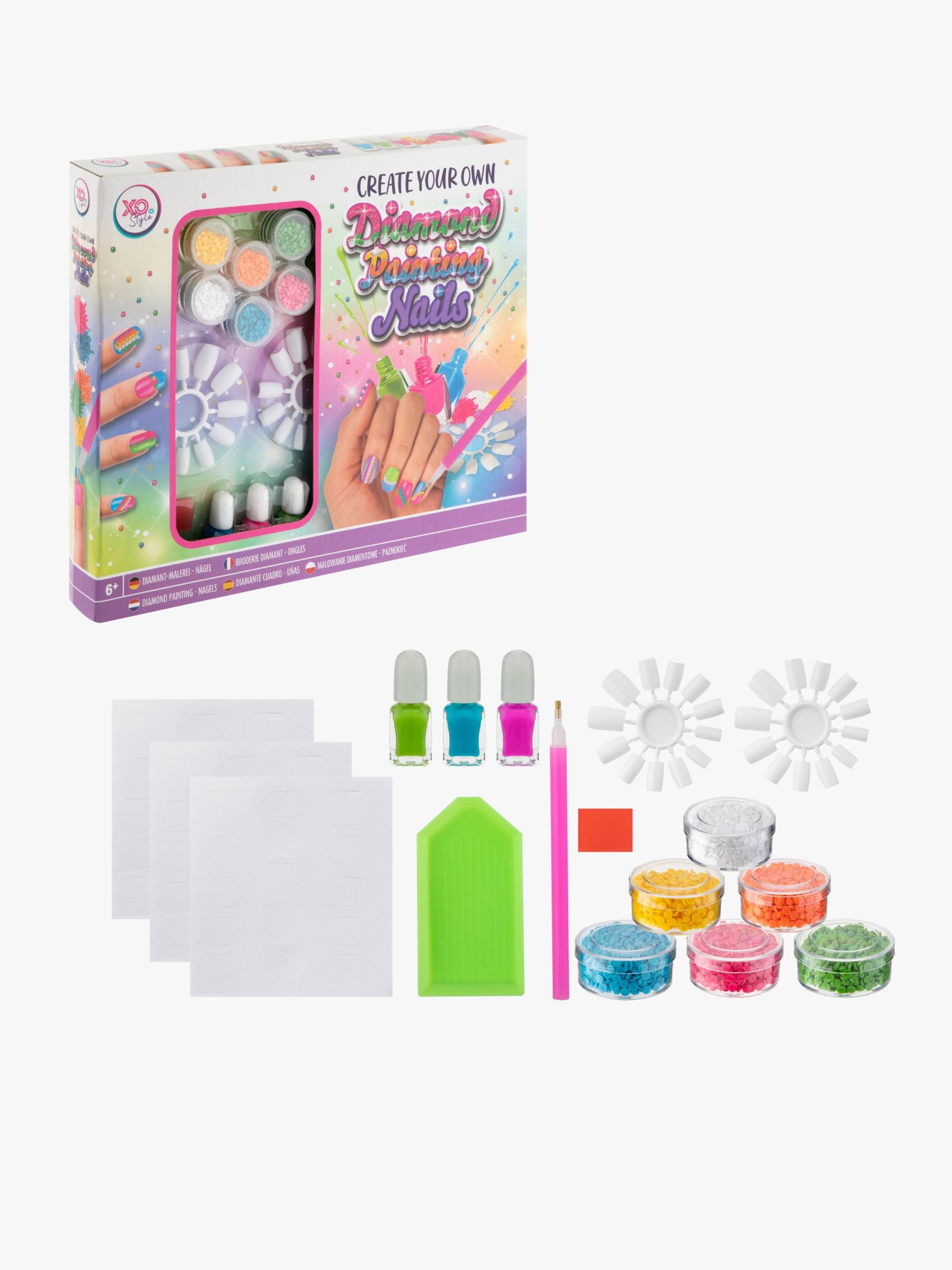 Alrico Nagelset Diamantmalereiset von Alrico