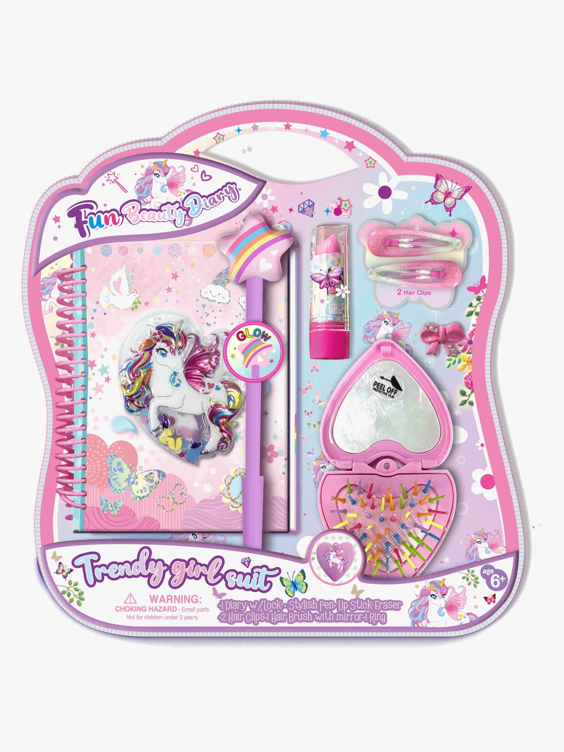 Alrico Notizbuch mit Zubehörteilen Einhorn von Alrico