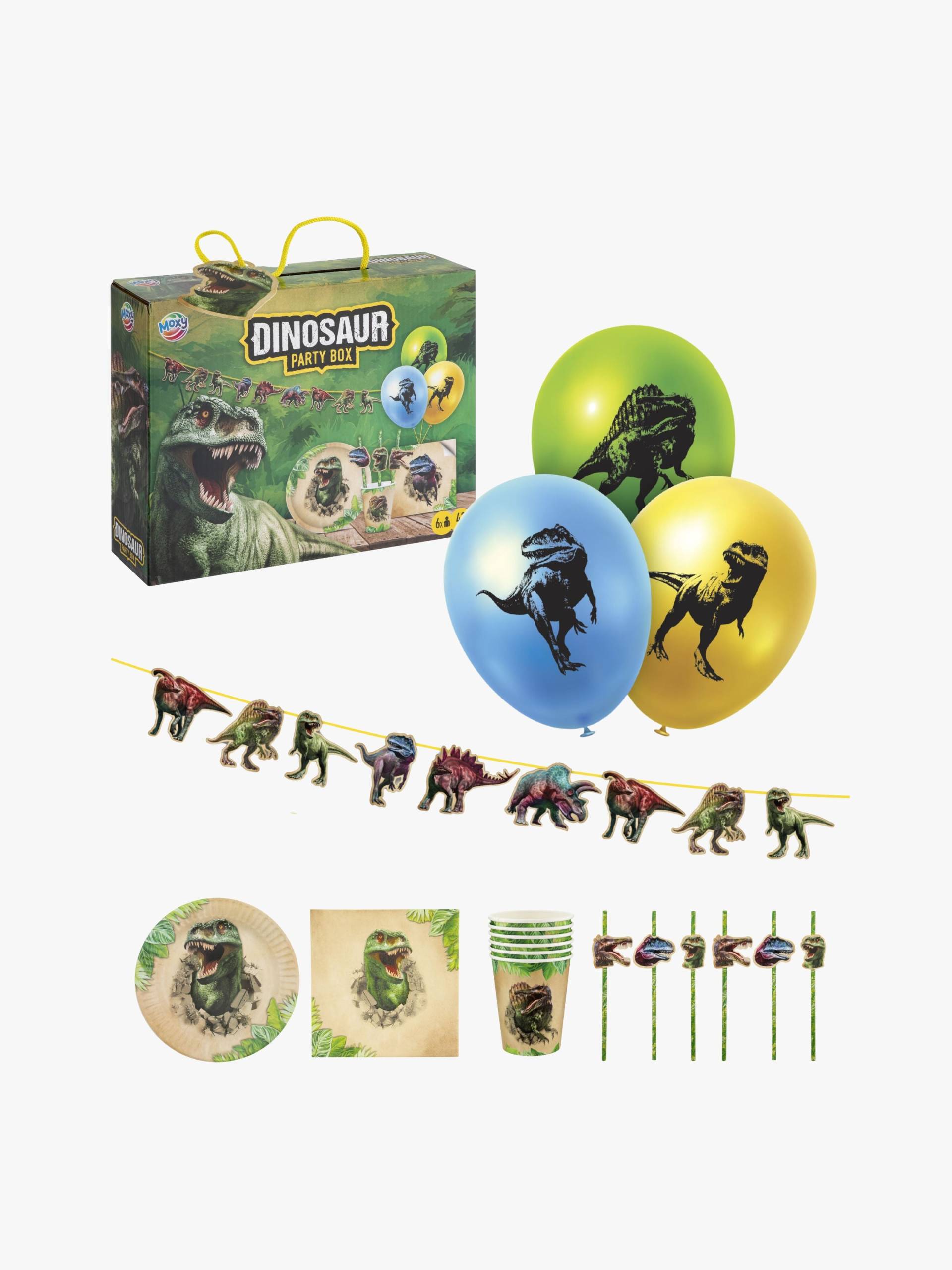 Alrico Partypaket Dinosaurier 6er-Pack von Alrico