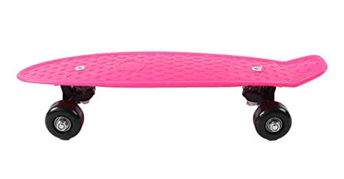 Alsino Mini Skateboard, Pennyboard Mini-Cruiser für Kinder ab 3 Jahren - Maximal Gewicht 20 KG, 42 cm lang - für draußen, Farbe pink von Alsino