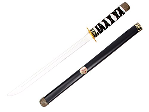 Alsino Ninja Schwert Kinder 60 cm Spielzeug Samurai Säbel P048/010, Variante wählen:P048/010 schwarz von Alsino