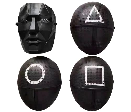 Alsino The Game Maske - Halloweenmaske, Horrormaske - Karnevalsmaske - Korean Maske für Motto Partys, Film-Maske von Alsino