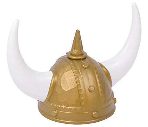 Alsino Wikinger Helm Erwachsene Vikinger Kostüm Wikingerhelm Hut Gallier Verkleidung Helm Wickinger Hörner Fasching Karneval (Wikinger Helm) von Alsino