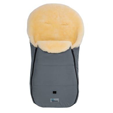 Altabebe Lammfellfußsack für Kinderwagen Nordkap dunkelgrau Altabebe Lammfellfußsack für Kinderwagen Nordkap dunkelgrau von Altabebe