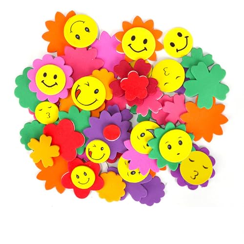 Altaroo moosgummi Sticker, moosgummi basteln, moosgummi selbstklebend, moosgummi, moosgummi selbstklebend, Selbstklebend 120 Stück Blumen-Smiley-Gesicht Altaroo moosgummi Sticker, moosgummi basteln, moosgummi selbstklebend, moosgummi, moosgummi selbstklebend, Selbstklebend 120 Stück Blumen-Smiley-Gesicht von Altaroo