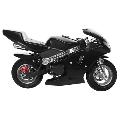 Altsuceser Gasbetriebenes Mini-Motorrad für Jugendliche und Erwachsene, 2-Takt-Hochgeschwindigkeitsmotor mit Dual-LED-Scheinwerfern, verstellbarem Lenker und 77 kg Kapazität, Anfängerfreundliches Altsuceser Gasbetriebenes Mini-Motorrad für Jugendliche und Erwachsene, 2-Takt-Hochgeschwindigkeitsmotor mit Dual-LED-Scheinwerfern, verstellbarem Lenker und 77 kg Kapazität, Anfängerfreundliches von Altsuceser