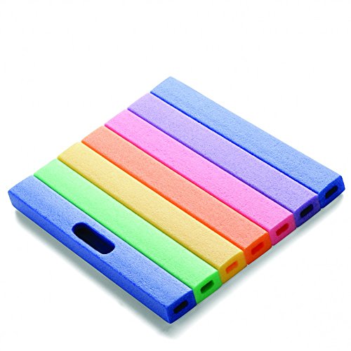 COMFY® PAD Kniekissen, Sitzkissen, Mehrzweckkissen in Regenbogenfarben, 35 x 30 cm von Altuna
