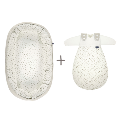 Alvi® Bundle Set Schlummer-Nestchen + Baby-Mäxchen® Aqua Dot von Alvi