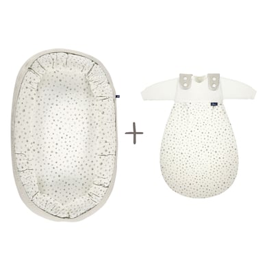 Alvi® Bundle Set Schlummer-Nestchen + Baby-Mäxchen® Aqua Dot von Alvi