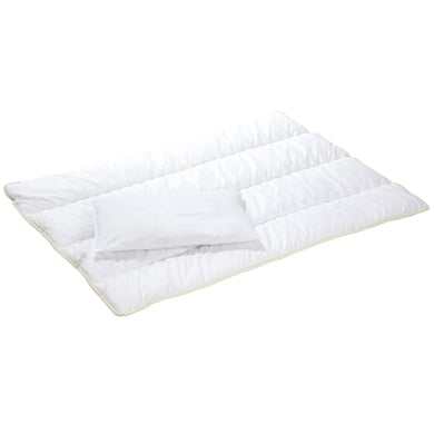 Alvi® Mikrofaser-Steppbett Set 40x60cm / 100x135cm von Alvi