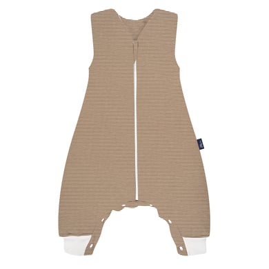 Alvi® Sleep-Overall Starfish taupe/weiß von Alvi