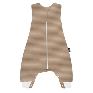 Alvi® Sleep-Overall Starfish taupe/weiß von Alvi