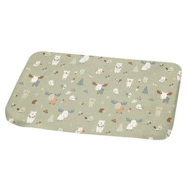 Alvi® Wickelauflage mit Stoffbezug Baby Forest 70 x 85 cm von Alvi