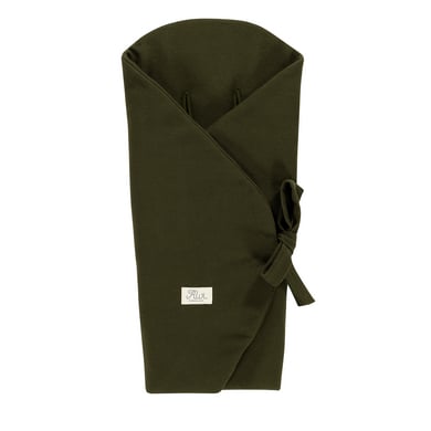 Alvi® Wickeldecke Waffle piqué Khaki von Alvi