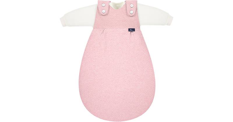 Baby-Mäxchen Schlafsack 3tlg. Special Fabric Quilt - TOG 3,0 - rose, 74/80 rosa von Alvi