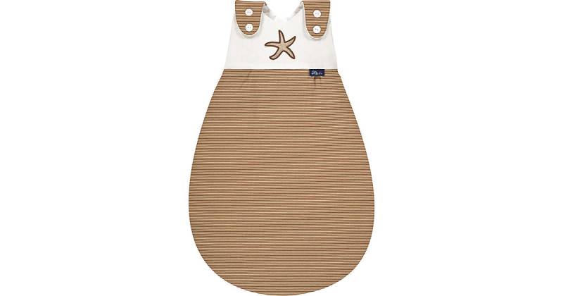 Baby-Mäxchen Außensack - TOG 2,5 - Starfish, 56/62 taupe von Alvi