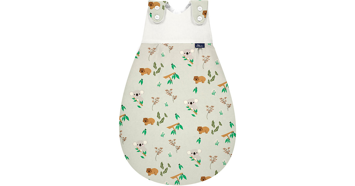 Baby-Mäxchen Außensack, Bio Baumwolle - TOG 2,5 - Koalas World, 68/74 beige/braun Baby-Mäxchen Außensack, Bio Baumwolle - TOG 2,5 - Koalas World, 68/74 beige/braun von Alvi