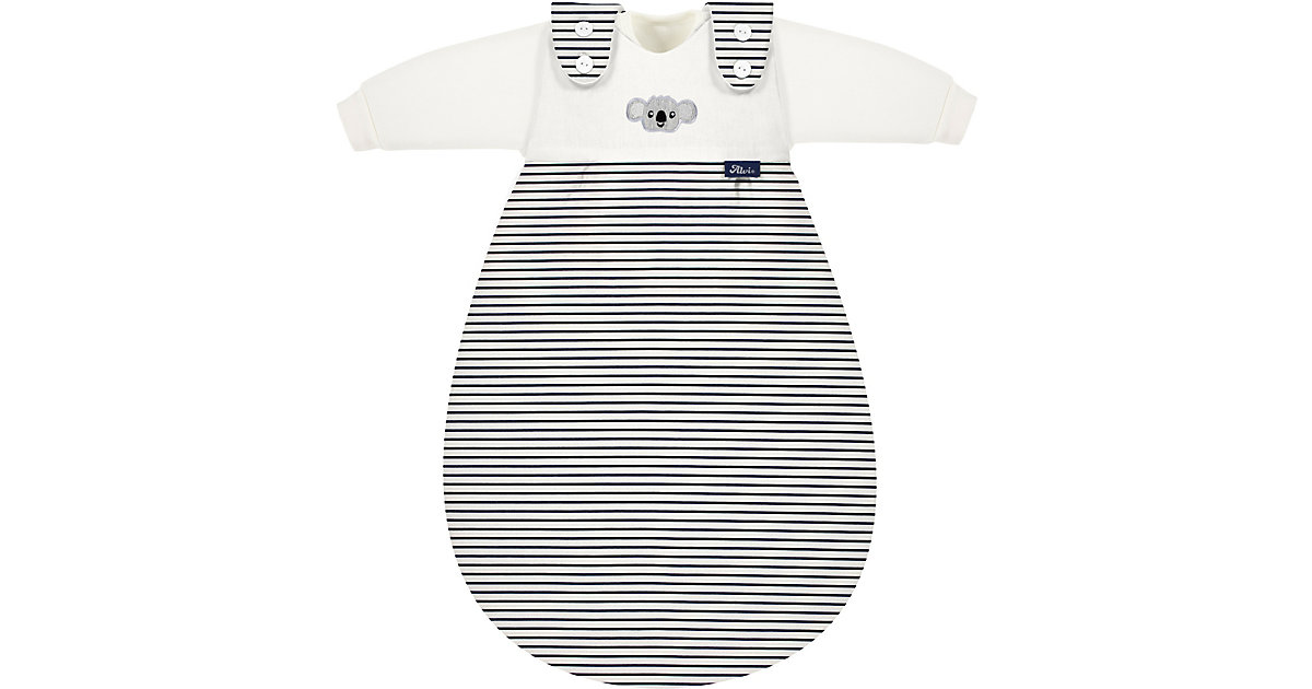 Baby-Mäxchen Schlafsack 3tlg. Bio Baumwolle - TOG 2,5 - Ringlets Koala navy, 50/56 atlantikblau Baby-Mäxchen Schlafsack 3tlg. Bio Baumwolle - TOG 2,5 - Ringlets Koala navy, 50/56 atlantikblau von Alvi
