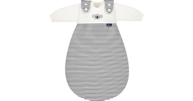 Baby-Mäxchen Schlafsack 3tlg. Bio Baumwolle - TOG 2,5 - Ringlets Koala navy, 50/56 atlantikblau von Alvi