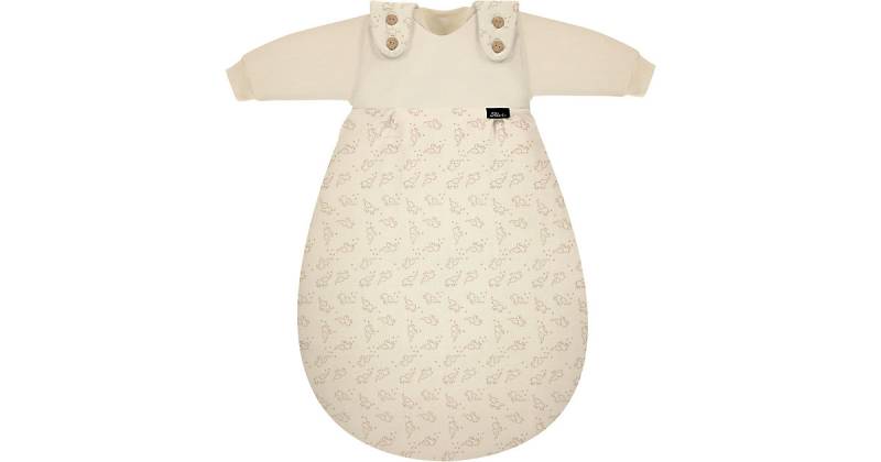 Baby-Mäxchen Schlafsack 3tlg. Bio Baumwolle - TOG 2,5 - Starfant, 68/74 braun von Alvi