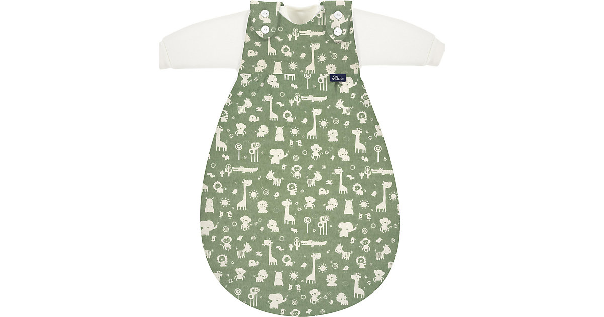 Baby-Mäxchen Schlafsack 3tlg. - TOG 2,5 - Granite Animals, 68/74 grün/weiß Baby-Mäxchen Schlafsack 3tlg. - TOG 2,5 - Granite Animals, 68/74 grün/weiß von Alvi