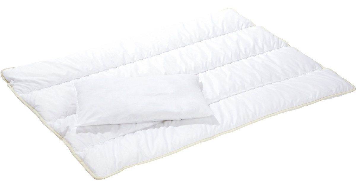 Kinder Bettdecke & Kissen Set, Kunstfaser, 40 x 60 cm und 100 x 135 cm Kinder Bettdecke & Kissen Set, Kunstfaser, 40 x 60 cm und 100 x 135 cm von Alvi