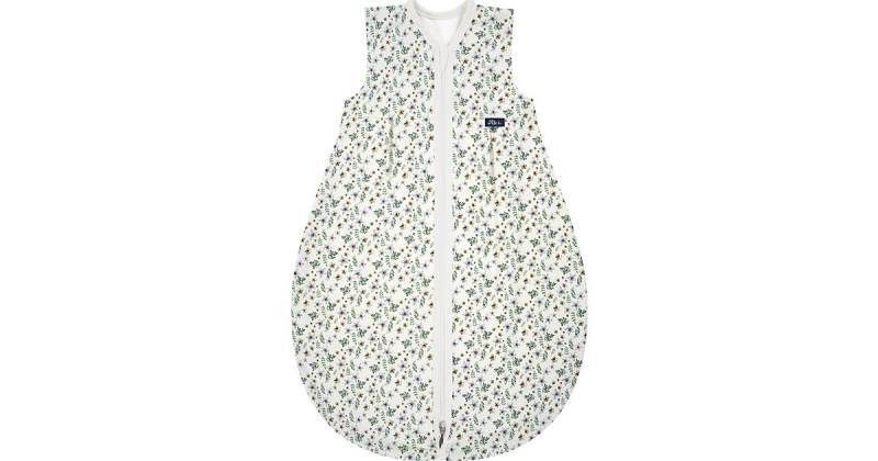 Kugelschlafsack Mäxchen Light - TOG 0,5 - Petit Fleurs, 90 cm grün/weiß von Alvi