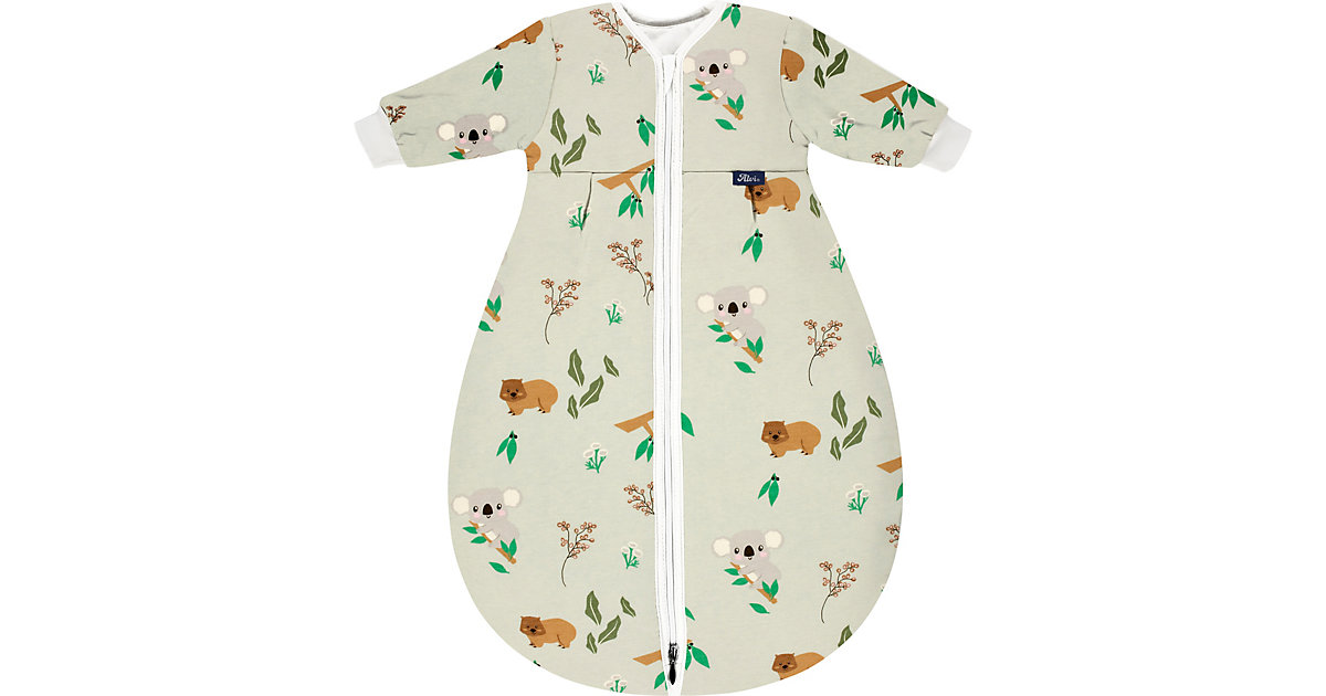 Kugelschlafsack Mäxchen Thermo mit Arm, Bio Baumwolle - TOG 3,0 - Koalas World, 100 cm braun/grün Kugelschlafsack Mäxchen Thermo mit Arm, Bio Baumwolle - TOG 3,0 - Koalas World, 100 cm braun/grün von Alvi