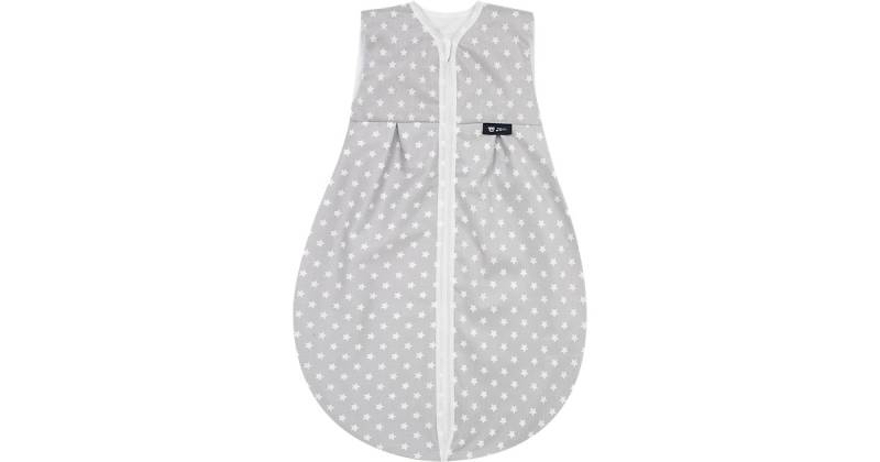 Sommer- Schlafsack Molton Stars, 70 cm grau von Alvi
