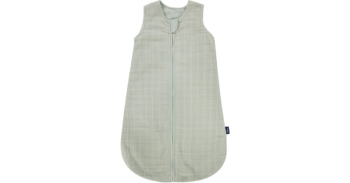 Sommer- Schlafsack Mull uni grün Gr. 110 von Alvi